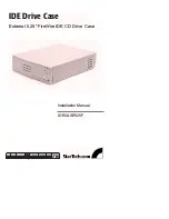 StarTech.com IDECASE525F Installation Manual preview