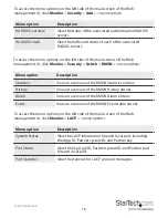 Предварительный просмотр 26 страницы StarTech.com IES101002SFP Instruction Manual