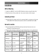 Preview for 5 page of StarTech.com IES5100 Instruction Manual