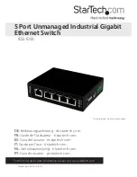 Preview for 1 page of StarTech.com IES51000 Instruction Manual