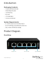 Preview for 4 page of StarTech.com IES51000 Instruction Manual