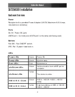 Предварительный просмотр 8 страницы StarTech.com INFOSAFE SAT3540ER Instruction Manual