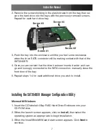 Предварительный просмотр 11 страницы StarTech.com INFOSAFE SAT3540ER Instruction Manual