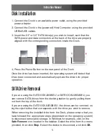 Preview for 8 page of StarTech.com InfoSafe SATDOCK2UEEU Instruction Manual