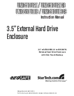 Предварительный просмотр 1 страницы StarTech.com InfoSafe UNI3510U2E Instruction Manual