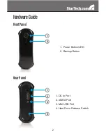 Предварительный просмотр 5 страницы StarTech.com InfoSafe UNI3510U2E Instruction Manual