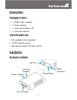 Предварительный просмотр 4 страницы StarTech.com IP2DVI Instruction Manual