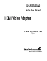 Предварительный просмотр 1 страницы StarTech.com IPUSB2HDMI Instruction Manual