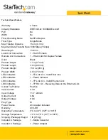 Предварительный просмотр 3 страницы StarTech.com MCMGBSC15 Spec Sheet