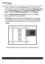 Preview for 24 page of StarTech.com MDBOXMNT Manual