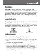 Предварительный просмотр 5 страницы StarTech.com MPEX2S952 Instruction Manual