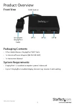 Preview for 4 page of StarTech.com MSTDP123DP Instruction Manual