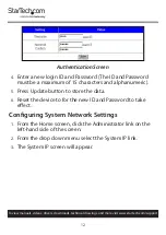 Preview for 13 page of StarTech.com NETRS2321P User Manual