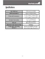 Preview for 7 page of StarTech.com PCI1224PUSB Instruction Manual