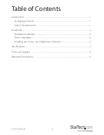 Preview for 3 page of StarTech.com PCI1394_4 Instruction Manual