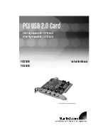 StarTech.com PCI220USB Instruction Manual preview