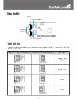 Предварительный просмотр 6 страницы StarTech.com PCI2S232485I Instruction Manual