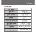 Preview for 9 page of StarTech.com PCI2S4851050 Instruction Manual