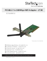 StarTech.com PCI300WN2X2 User Manual preview