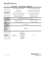 Предварительный просмотр 10 страницы StarTech.com PCI312PUSB/LP Instruction Manual