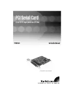 StarTech.com PCI4S550 Instruction Manual preview