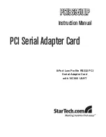 StarTech.com PCI8S950LP Instruction Manual preview