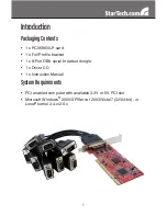 Предварительный просмотр 4 страницы StarTech.com PCI8S950LP Instruction Manual