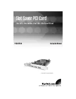 Preview for 1 page of StarTech.com PCISAT2F3U4 Instruction Manual