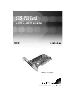 Предварительный просмотр 1 страницы StarTech.com PCISCSI2 Instruction Manual