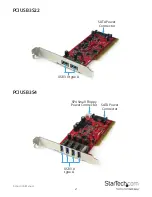 Preview for 5 page of StarTech.com PCIUSB3S22 User Manual