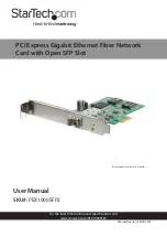 StarTech.com PEX1000SFP2 User Manual preview