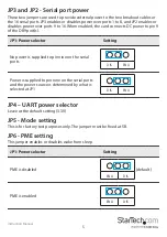 Предварительный просмотр 9 страницы StarTech.com PEX16S550LP Manual