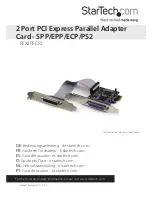 StarTech.com PEX2PECP2 User Manual preview