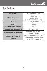 Preview for 6 page of StarTech.com PEX2S1P552B Instruction Manual