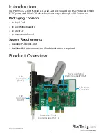 Предварительный просмотр 4 страницы StarTech.com PEX2S553S Instruction Manual