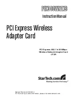 StarTech.com PEX300WN2X3 Instruction Manual preview