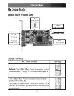 Предварительный просмотр 5 страницы StarTech.com PEX312PUSB/LP User Manual