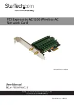 StarTech.com PEX867WAC22 User Manual предпросмотр