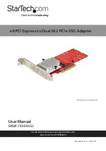 StarTech.com PEX8M2E2 User Manual preview