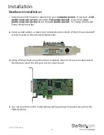 Предварительный просмотр 6 страницы StarTech.com PEXHDCAP60L User Manual