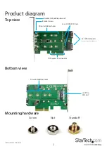 Предварительный просмотр 5 страницы StarTech.com PEXM2SAT32N1 Instruction Manual