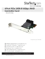 StarTech.com PEXSAT34RH Instruction Manual preview