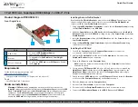 StarTech.com PEXUSB321C Quick Start Manual preview