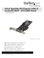 StarTech.com PEXUSB3S44V User Manual preview