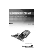 StarTech.com PEXVID7200A Instruction Manual preview