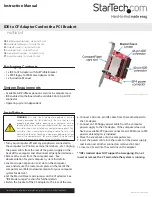 StarTech.com PLATEIDE2CF Instruction Manual preview