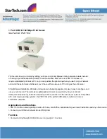 Preview for 1 page of StarTech.com PM1110U Specifications