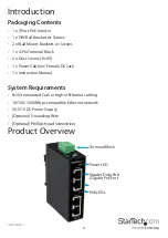 Preview for 4 page of StarTech.com POEINJ2GI Manual