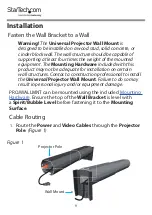 Preview for 17 page of StarTech.com PROJWALLMNT User Manual