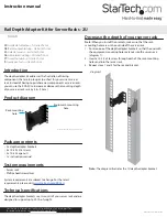 Предварительный просмотр 1 страницы StarTech.com RDA2U Instruction Manual